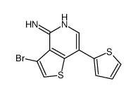 3-bromo-7-thiophen-2-ylthieno[3,2-c]pyridin-4-amine Structure
