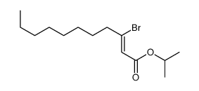 propan-2-yl 3-bromoundec-2-enoate Structure