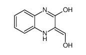 2(1H)-Quinoxalinone,3,4-dihydro-3-(hydroxymethylene)-(9CI) structure