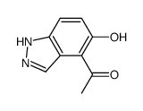 5-hydroxy-4-methylcarbonyl-1H-indazole Structure