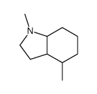 1,4-dimethyl-2,3,3a,4,5,6,7,7a-octahydroindole Structure