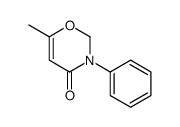 6-methyl-3-phenyl-2H-1,3-oxazin-4-one Structure