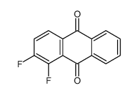 1,2-difluoroanthracene-9,10-dione Structure