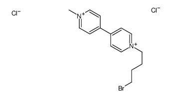 1-(4-bromobutyl)-4-(1-methylpyridin-1-ium-4-yl)pyridin-1-ium,dichloride结构式
