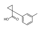 1-(3-METHYLPHENYL)CYCLOPROPANECARBOXYLIC ACID Structure