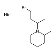 1-(4-bromobutan-2-yl)-2-methylpiperidine,hydrobromide结构式