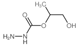 1-hydroxypropan-2-yl N-aminocarbamate Structure