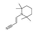 3-(2,2,6,6-tetramethylpiperidin-1-yl)prop-2-enenitrile结构式