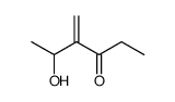 5-hydroxy-4-methylidenehexan-3-one结构式