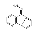 pyrido[3,2-b]pyrrolizin-5-ylidenehydrazine结构式