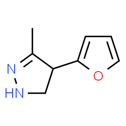 2-Pyrazoline,4-(2-furyl)-3-methyl- (7CI)结构式