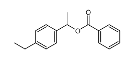 1-(α-benzoyloxyethyl)-4-ethylbenzene Structure