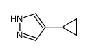 4-cyclopropyl-1H-pyrazole hydrochloride structure