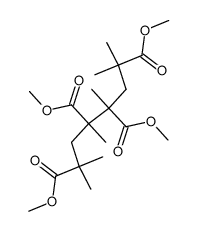 (+/-)-tetramethyl 2,4,5,7-tetramethyloctane-2,4,5,7-tetracarboxylate结构式