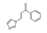 3-imidazol-1-yl-1-phenylprop-2-en-1-one Structure