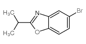 5-bromo-2-propan-2-yl-1,3-benzoxazole结构式
