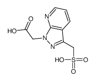 2-[3-(sulfomethyl)pyrazolo[3,4-b]pyridin-1-yl]acetic acid Structure