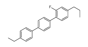 1-[4-(4-ethylphenyl)phenyl]-2-fluoro-4-propylbenzene Structure