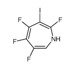 2,4,5,6-tetrafluoro-3-iodo-1H-azepine Structure
