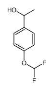 1-[4-(Difluoromethoxy)phenyl]ethanol结构式