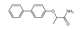 2-([1,1'-biphenyl]-4-yloxy)propanamide Structure