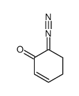 6-diazocyclohex-2-enone结构式