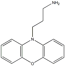 3-(10H-phenoxazin-10-yl)propan-1-amine结构式