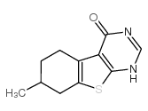 7-甲基-5,6,7,8-四氢[1]苯并噻吩并[2,3-d]嘧啶-4(3h)-酮图片