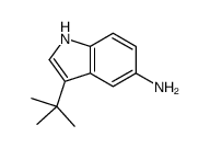 3-tert-Butyl-1H-indol-5-amine structure