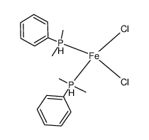 bis(dimethylphenylphosphino)iron(II) chloride结构式