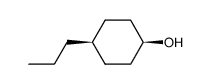 cis-4-Propylcyclohexanol Structure