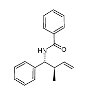 N-((1R,2R)-2-methyl-1-phenylbut-3-enyl)benzamide Structure