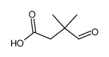 3,3-dimethyl-4-oxo-butyric acid Structure