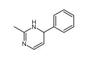 2-methyl-4-phenyl-3,4-dihydropyrimidine结构式