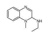 2-Quinoxalinamine,N-ethyl-1,2-dihydro-1-methyl-(9CI) structure