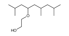 2-[(1-Isobutyl-3,5-dimethylhexyl)oxy]ethanol结构式