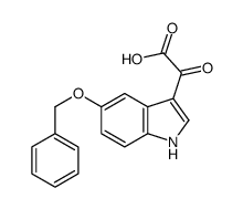 2-[5-(苄氧基)-1H-吲哚-3-基]-2-氧代乙酸图片