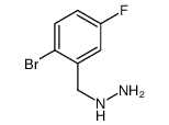 (2-bromo-5-fluorophenyl)methylhydrazine结构式