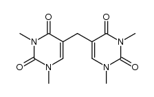 5,5'-methylenebis(1,3-dimethyluracil)结构式