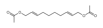 (2E,8E)-deca-2,8-diene-1,10-diyl diacetate结构式