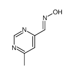 4-Pyrimidinecarboxaldehyde, 6-methyl-, oxime (7CI,8CI,9CI) picture