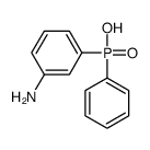 (3-aminophenyl)-phenylphosphinic acid结构式