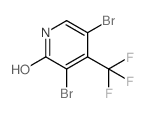 3,5-Dibromo-4-(trifluoromethyl)pyridin-2-ol picture