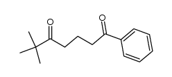6,6-dimethyl-1-phenylheptane-1,5-dione结构式