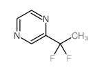 2-(1,1-二氟乙基)吡嗪结构式