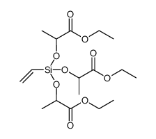 vinyltris(ethyl lactato)silane结构式