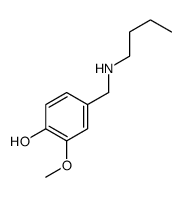 4-(butylaminomethyl)-2-methoxyphenol Structure
