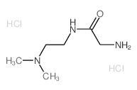2-Amino-N-[2-(dimethylamino)ethyl]acetamide dihydrochloride Structure