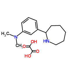 (3-AZEPAN-2-YL-PHENYL)-DIMETHYL-AMINE, OXALIC ACID Structure