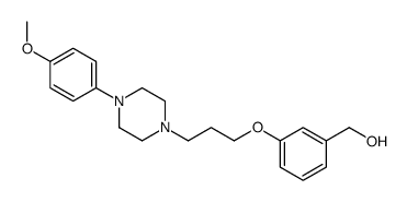 [3-[3-[4-(4-methoxyphenyl)piperazin-1-yl]propoxy]phenyl]methanol Structure